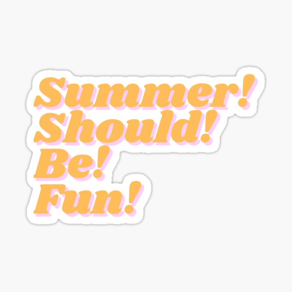 Item preview, Summer house: summer should be fun designed and sold by beanydesigns.