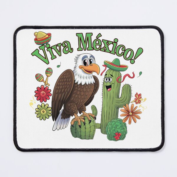 Item preview, Viva México: Majestic Eagle and Fiesta Vibes designed and sold by InklingIris.