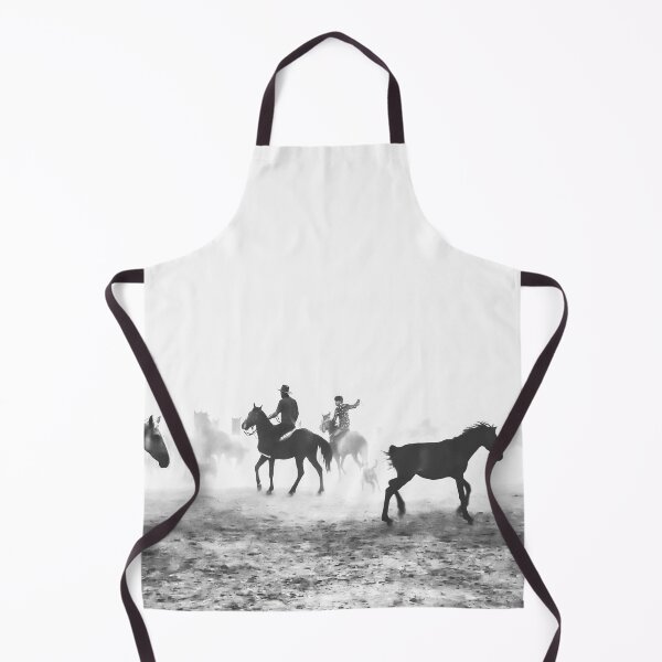 Item preview, Black and White Horses and Cowboys designed and sold by Craig Kauzmann.