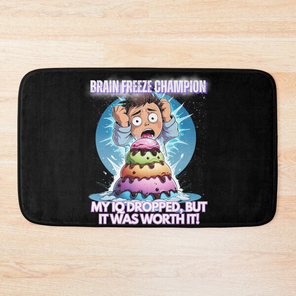 Item preview, Epic Food Challenges - Brain Freeze Champion My IQ dropped but it was worth it designed and sold by Designs-Labs.