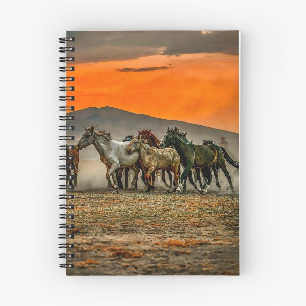 Item preview, Wild Horses on the run at sunset designed and sold by Craig Kauzmann.