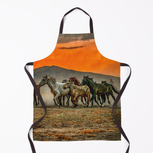 Item preview, Wild Horses on the run at sunset designed and sold by Craig Kauzmann.