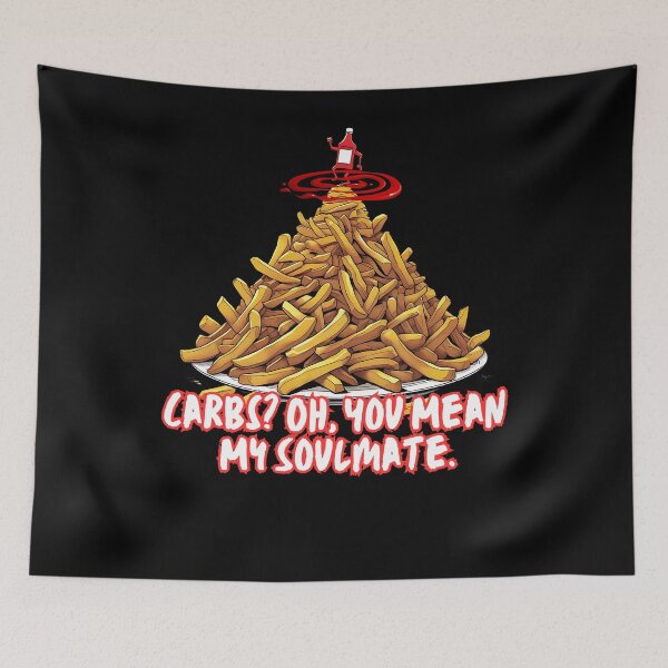 Item preview, Epic Food Challenges - Carbs? oh you mean my soulmate? - For French fries lovers designed and sold by Designs-Labs.