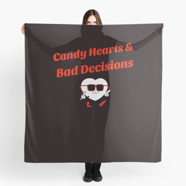 Item preview, Candy Hearts And Bad Decisions gift valentines day designed and sold by TLTTees.