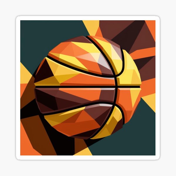 Item preview, Geometric Basketball  designed and sold by Aisha  Hamza.