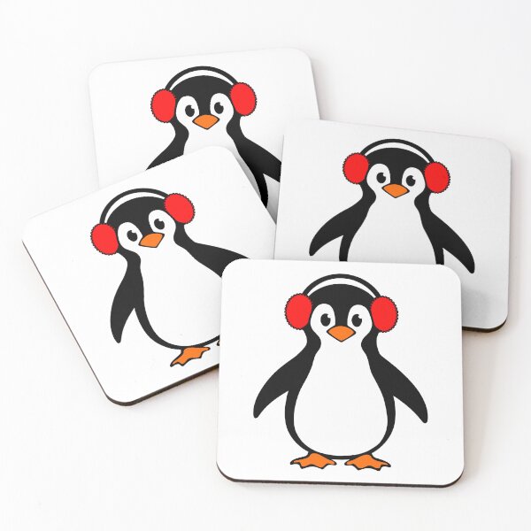 Artikelvorschau, Süßer Pinguin mit Ohrenschützern entworfen und verkauft von theartfulaspie.