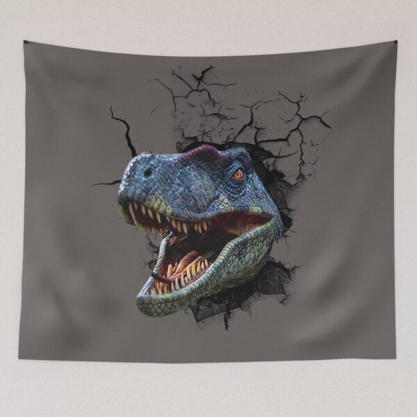 Item preview, velociraptor face designed and sold by Blck-Acid-Devil.