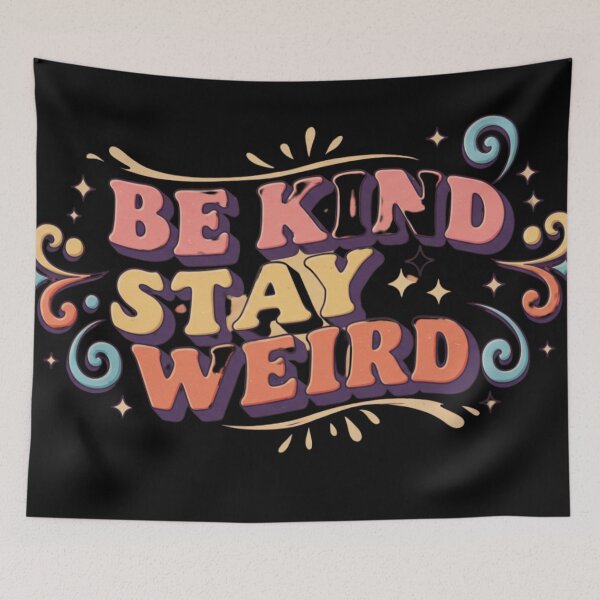 Item preview, Copy of be kind stay weird designed and sold by FitEnvy.