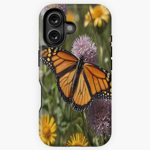 Aperçu de l'œuvre Le papillon monarque dérive gracieusement au-dessus des prairies de fleurs sauvages. créée et vendue par Countryboyk9.