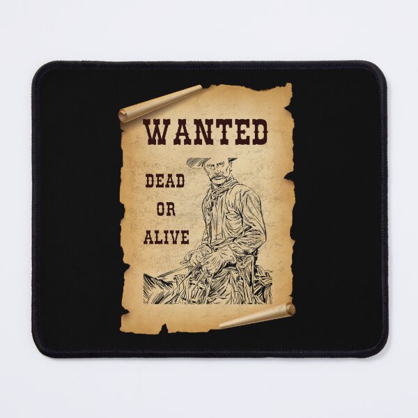 Item preview, Vintage Wild West Wanted Poster - Dead or Alive Cowboy designed and sold by Psycho-Crazy.