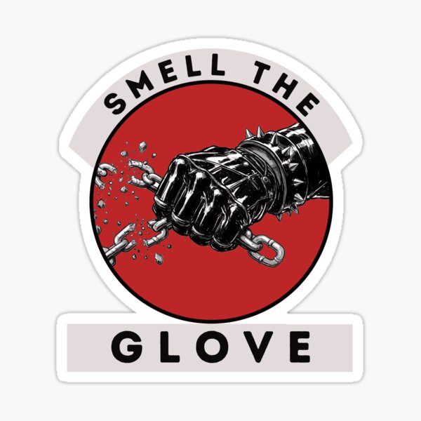 Item preview, Spinal Tap Smell the Glove: guante de cuero con púas que rompen una cadena designed and sold by Dollycat Industries.