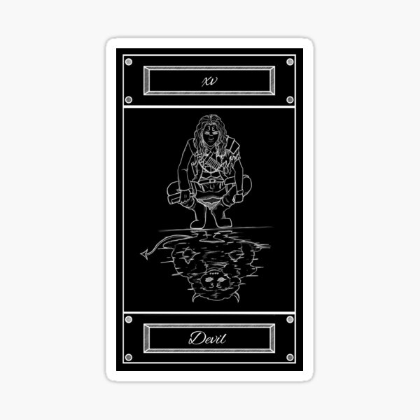 Item preview, Tarot Card - Devil designed and sold by StaticKlingShop.