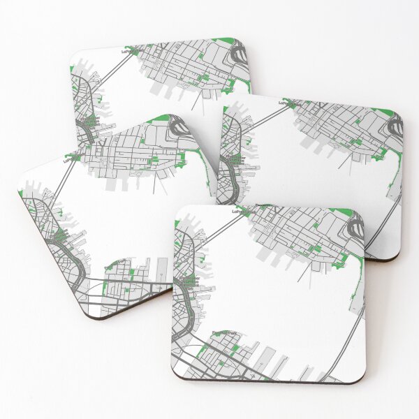 Item preview, Minimalist Map of Boston designed and sold by design2xstudio.