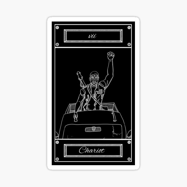 Item preview, Tarot Card - Chariot designed and sold by StaticKlingShop.