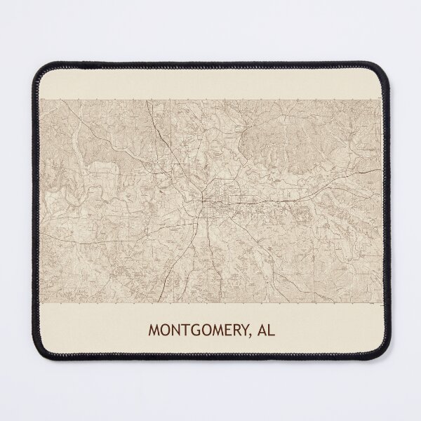 Item preview, MONTGOMERY, AL 100K Topographical Map Vintage designed and sold by PGHPhotoCo.