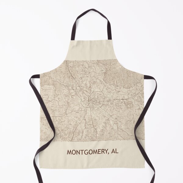 Item preview, MONTGOMERY, AL 100K Topographical Map Vintage designed and sold by PGHPhotoCo.