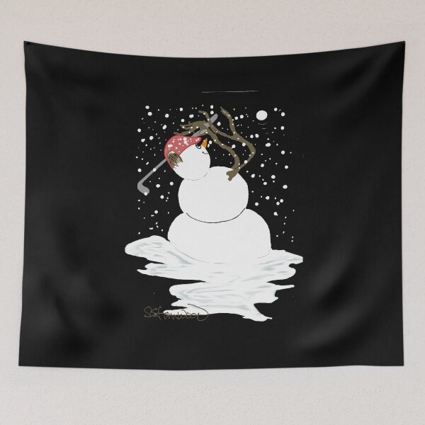 Item preview, Golfing snowman designed and sold by Sandisart.