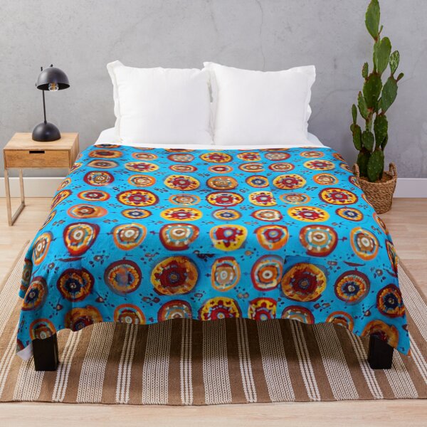 Item preview, Circular orange pattern designed and sold by roshana3.