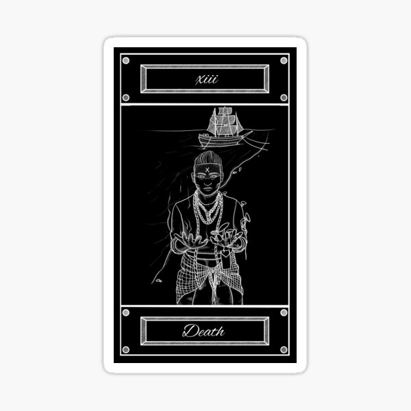 Item preview, Tarot Card - Death designed and sold by StaticKlingShop.