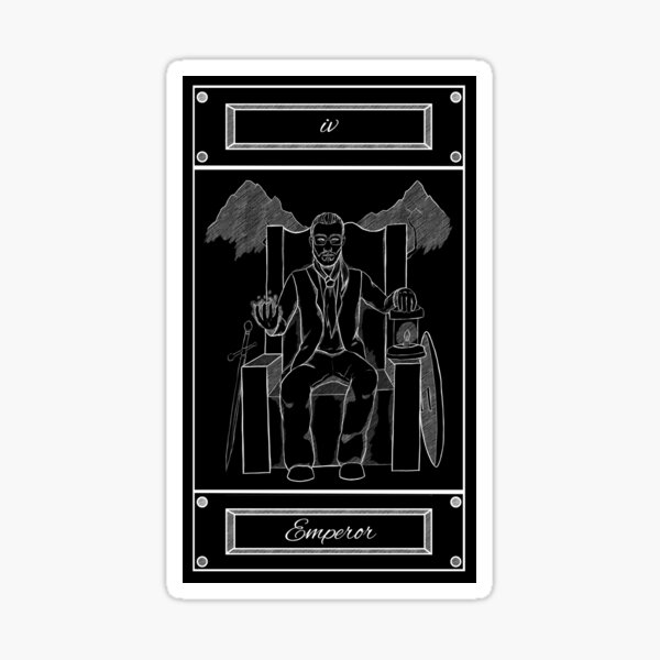 Item preview, Tarot Card - Emperor designed and sold by StaticKlingShop.