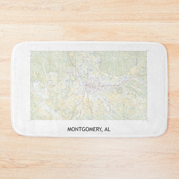 Item preview, MONTGOMERY, AL 100K Topographical Map Clean designed and sold by PGHPhotoCo.