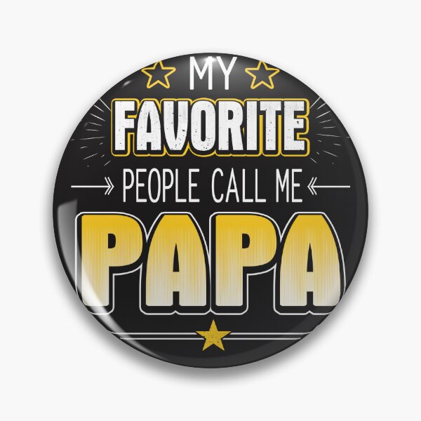 Item preview, My favorite People call me PAPA father's day t shirt designed and sold by StreetArtPro.
