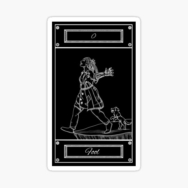 Item preview, Tarot Card - Fool designed and sold by StaticKlingShop.
