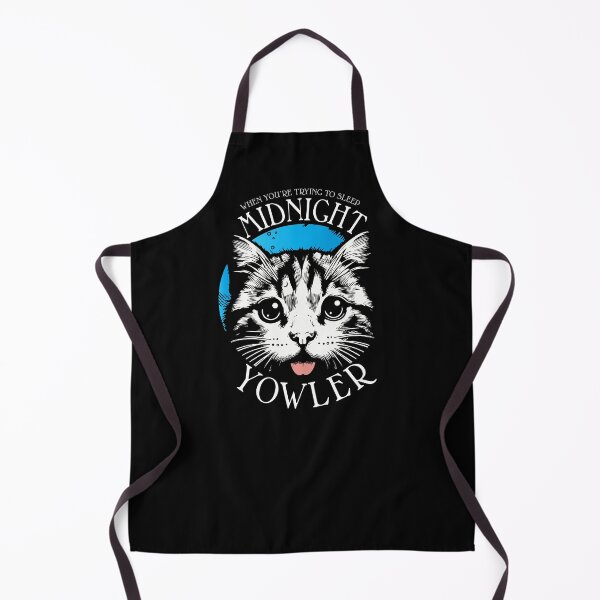 Item preview, MIDNIGHT YOWLER CAT MEOW NO SLEEP designed and sold by Madjack Tees Kiwi SuperStore.