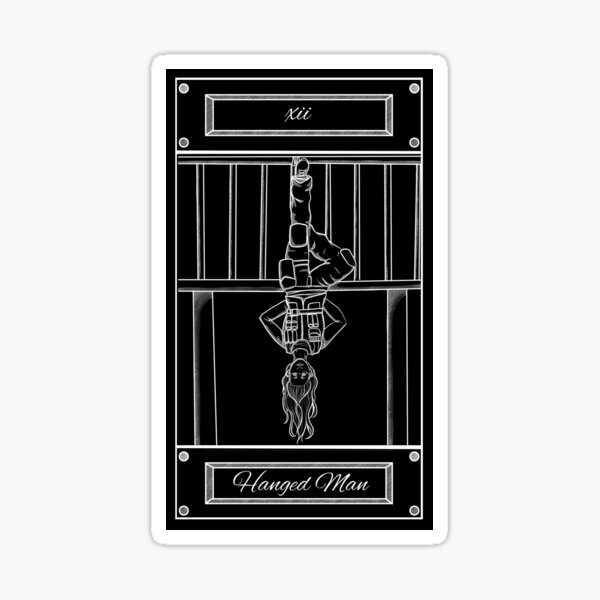 Artikel-Vorschau von Tarotkarte - Gehängter Mann, designt und verkauft von StaticKlingShop.
