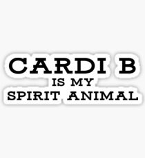 Cardi B stickers Sticker