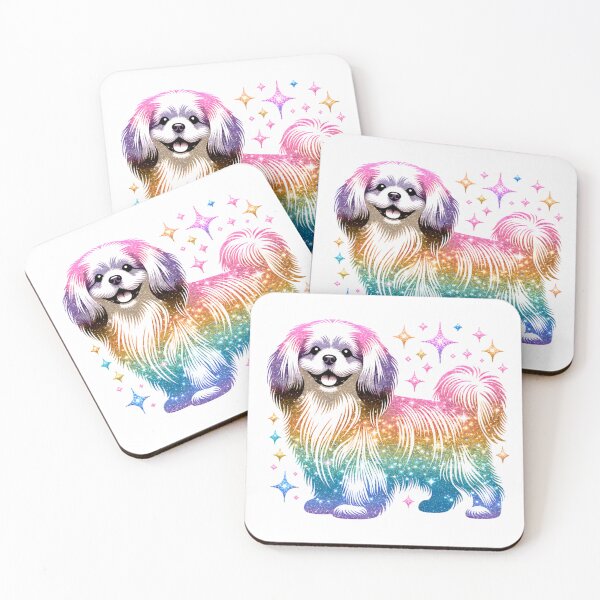 Item preview, Glitter Tibetan Spaniel designed and sold by TheAnimalZ00.