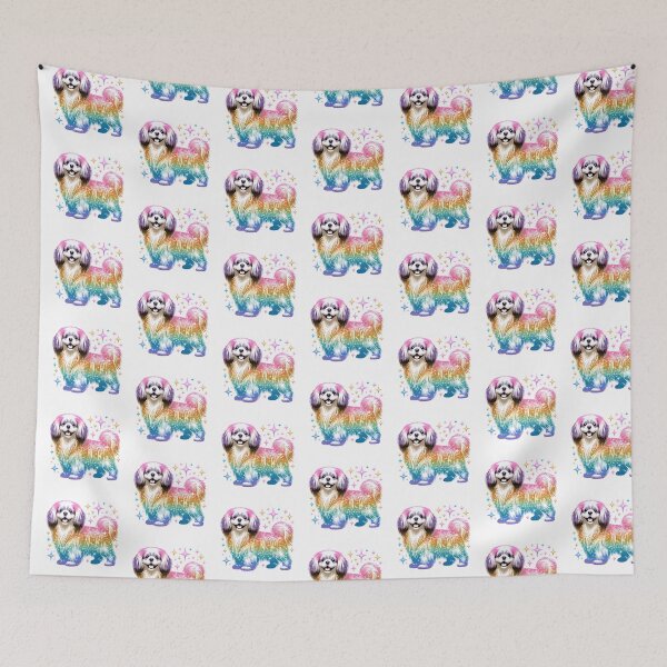 Item preview, Glitter Tibetan Spaniel designed and sold by TheAnimalZ00.