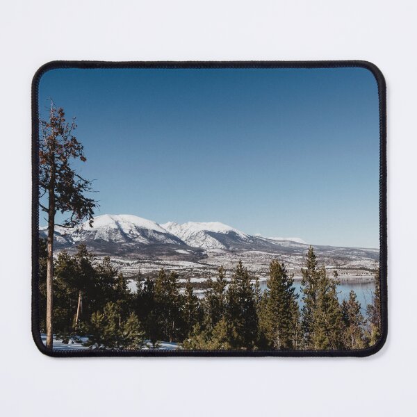 Item preview, Lake Dillon in the winter designed and sold by LindsayVTravels.