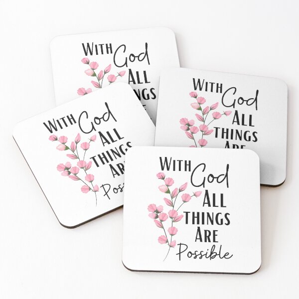 Item preview, With God All Things Are Possible designed and sold by Jesusandu2.