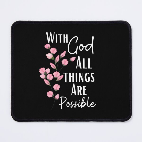 Item preview, With God All Things Are Possible designed and sold by Jesusandu2.