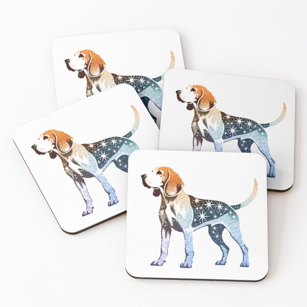 Item preview, Glitter Treeing Walker Coonhound designed and sold by TheAnimalZ00.