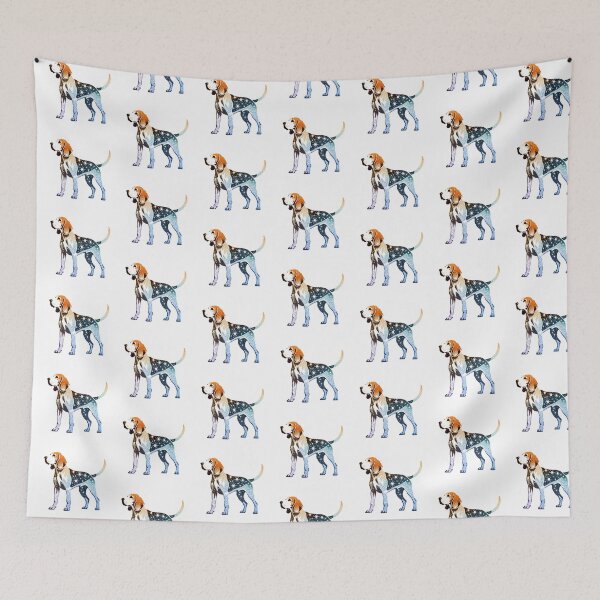 Item preview, Glitter Treeing Walker Coonhound designed and sold by TheAnimalZ00.