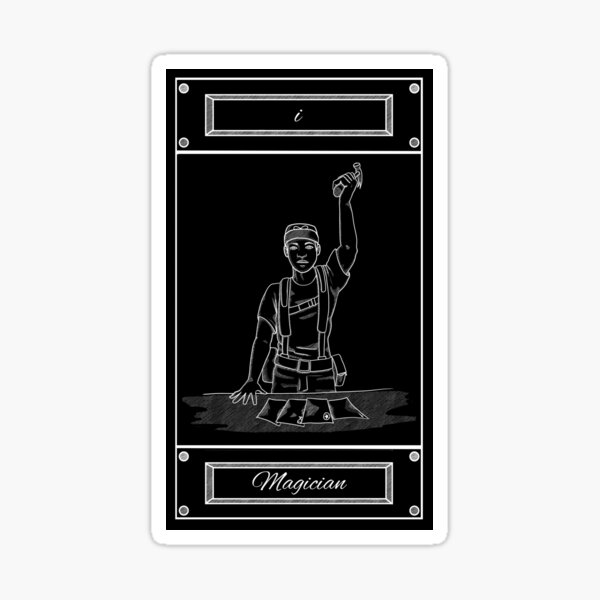 Item preview, Tarot Card - Magician designed and sold by StaticKlingShop.