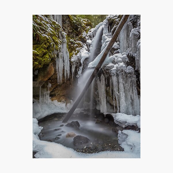 Item preview, Karst Creek Falls Vancouver Island designed and sold by LarsOlofPhoto.