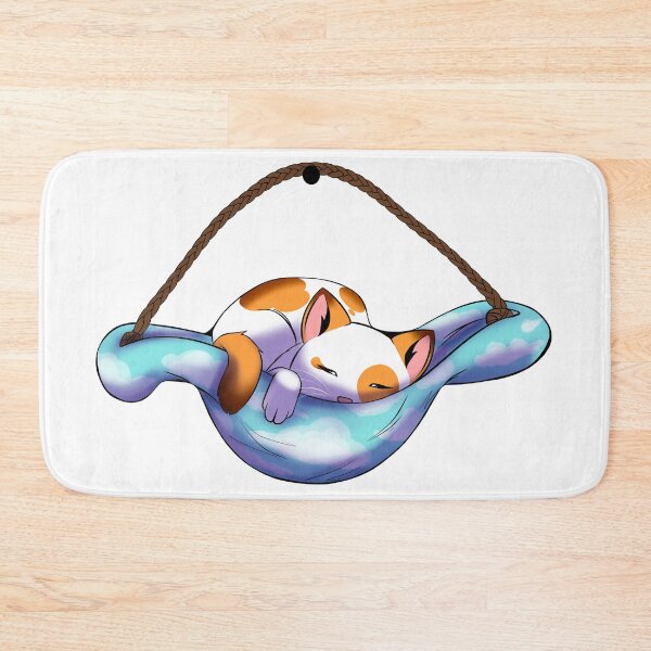 Item preview, Cookie cutter art kitty in a hammock designed and sold by Kitsunefire7.