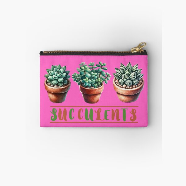 Item preview, Cute succulents in terracotta pots designed and sold by whee25.