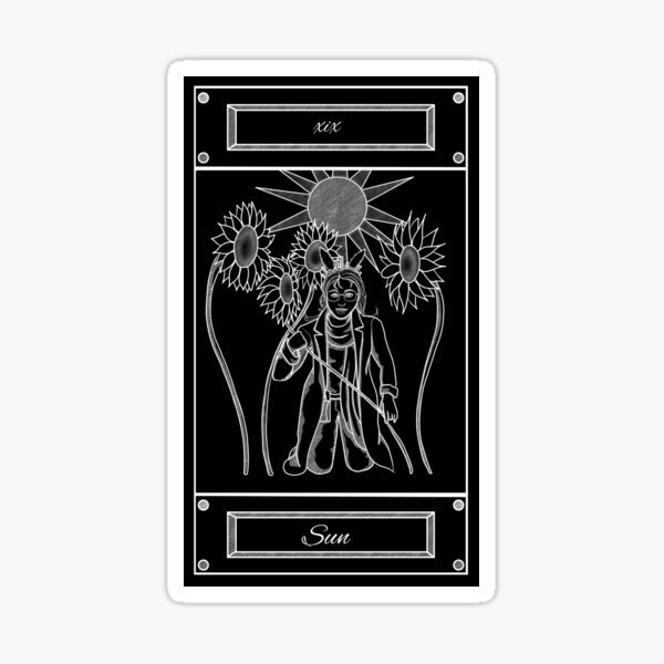 Item preview, Tarot Card - Sun designed and sold by StaticKlingShop.