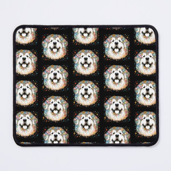 Item preview, Glitter Tibetan Mastiff Dog Face designed and sold by TheAnimalZ00.