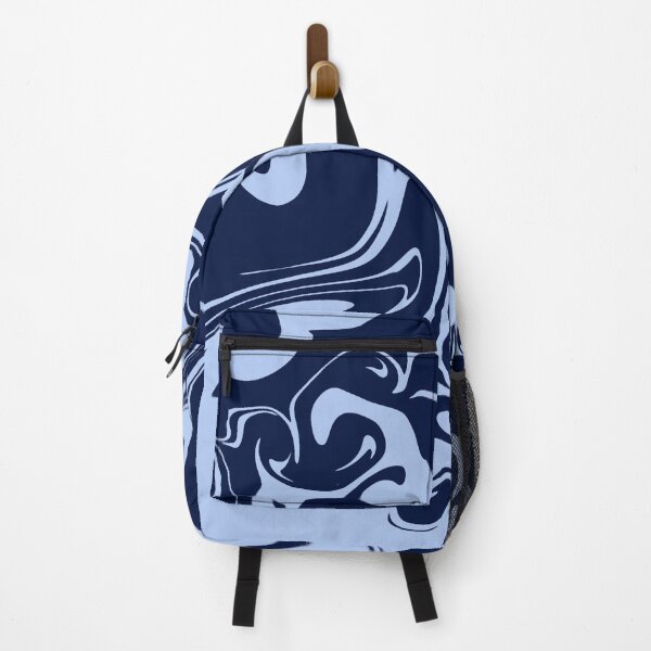 Item preview, Victorian Blue Liquid Swirl Abstract designed and sold by BleuAbstracts.