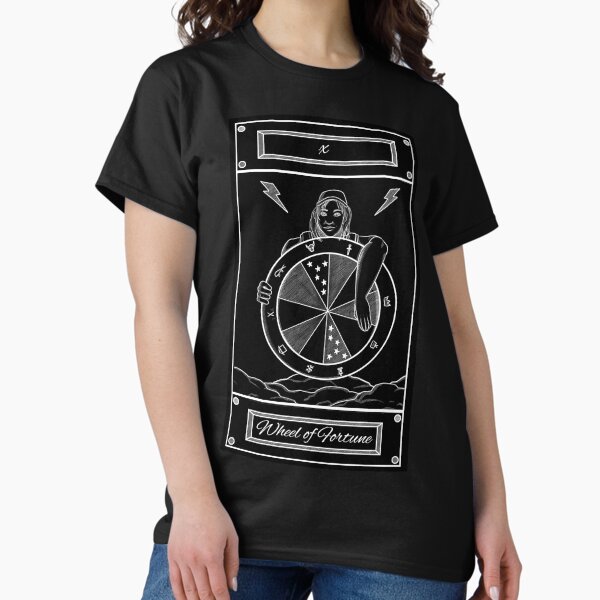 Artikel-Vorschau von Tarotkarte - Glücksrad, designt und verkauft von StaticKlingShop.