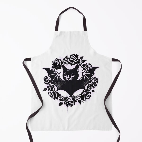 Item preview, Bat Cat And Roses designed and sold by GothEeek.