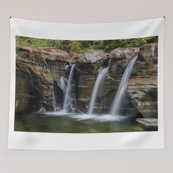 Item preview, Browns River Falls Vancouver Island designed and sold by LarsOlofPhoto.
