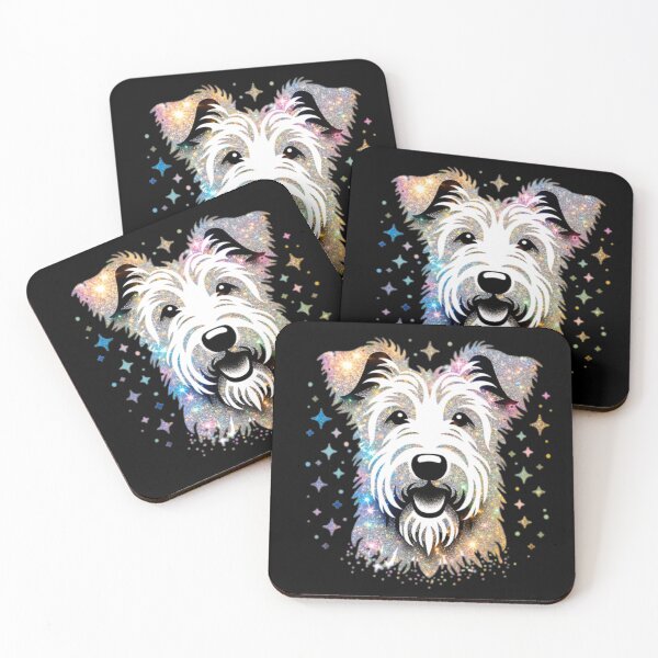 Item preview, Glitter Scottish Deerhound Dog Face designed and sold by TheAnimalZ00.