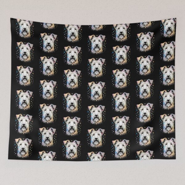 Item preview, Glitter Scottish Deerhound Dog Face designed and sold by TheAnimalZ00.