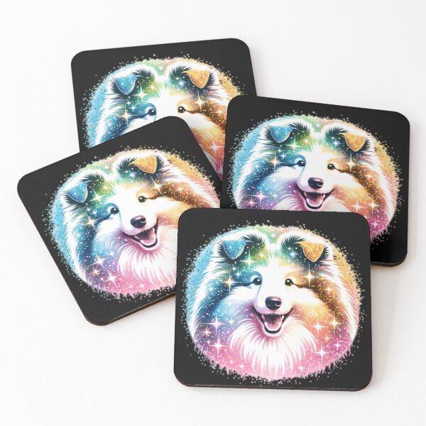 Item preview, Glitter Shetland Sheepdog Face designed and sold by TheAnimalZ00.